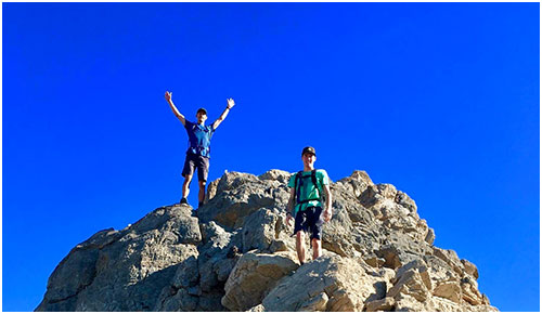 Hiking in Shoshone