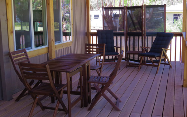 Shoshone Vacation Rentals Porch